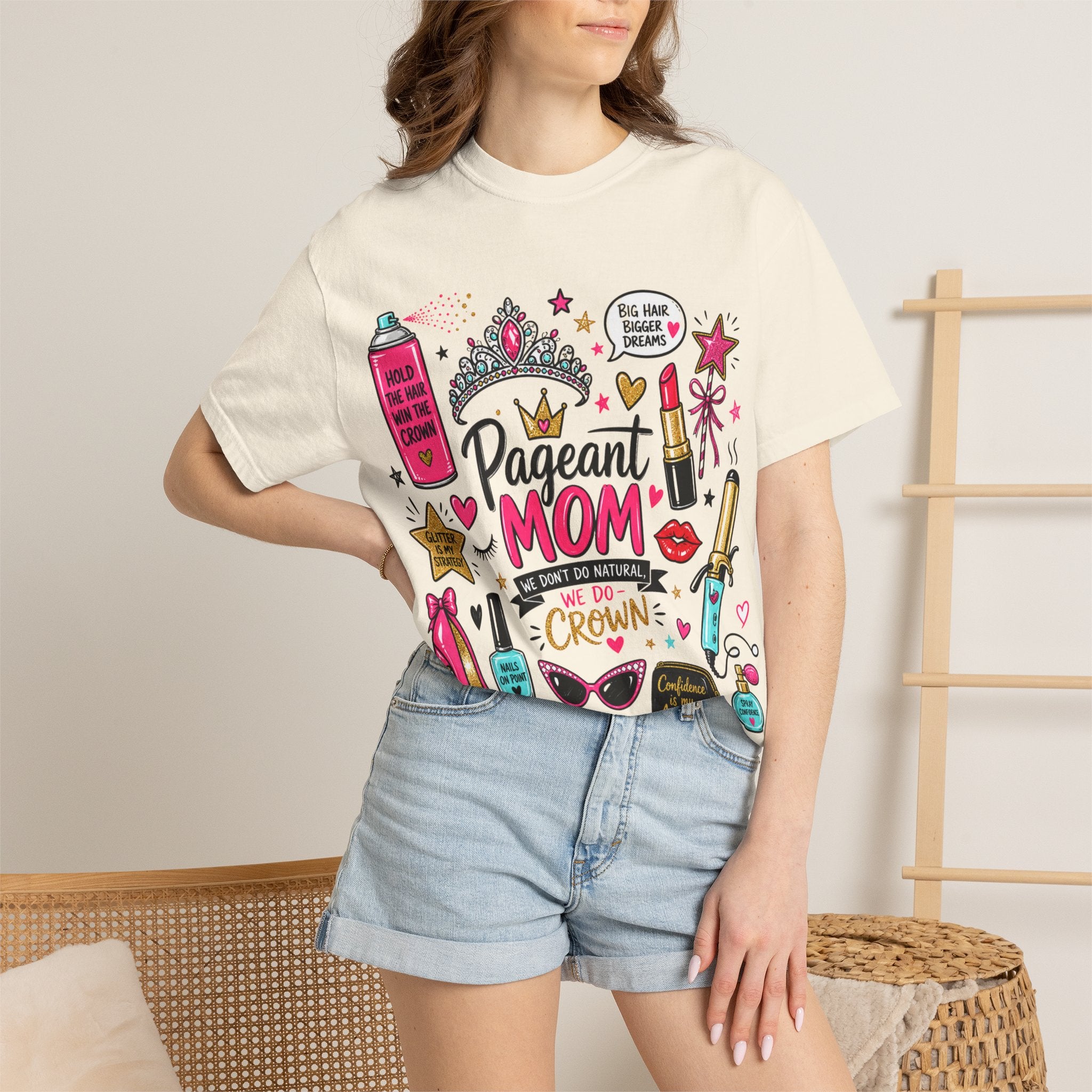 Pageant Mom shirt | Pageant Mom T-Shirt, Crown and Glam Design