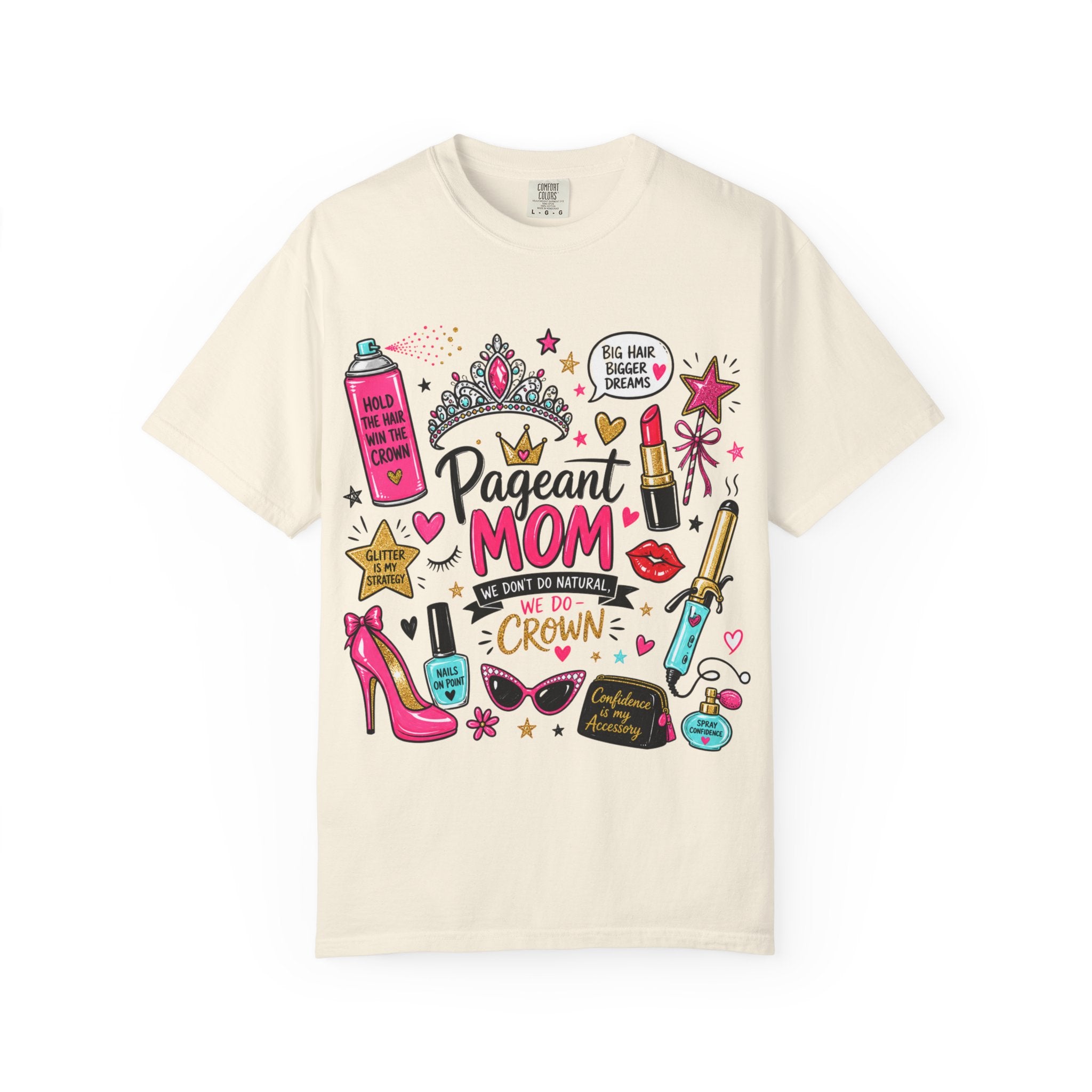 Pageant Mom shirt | Pageant Mom T-Shirt, Crown and Glam Design