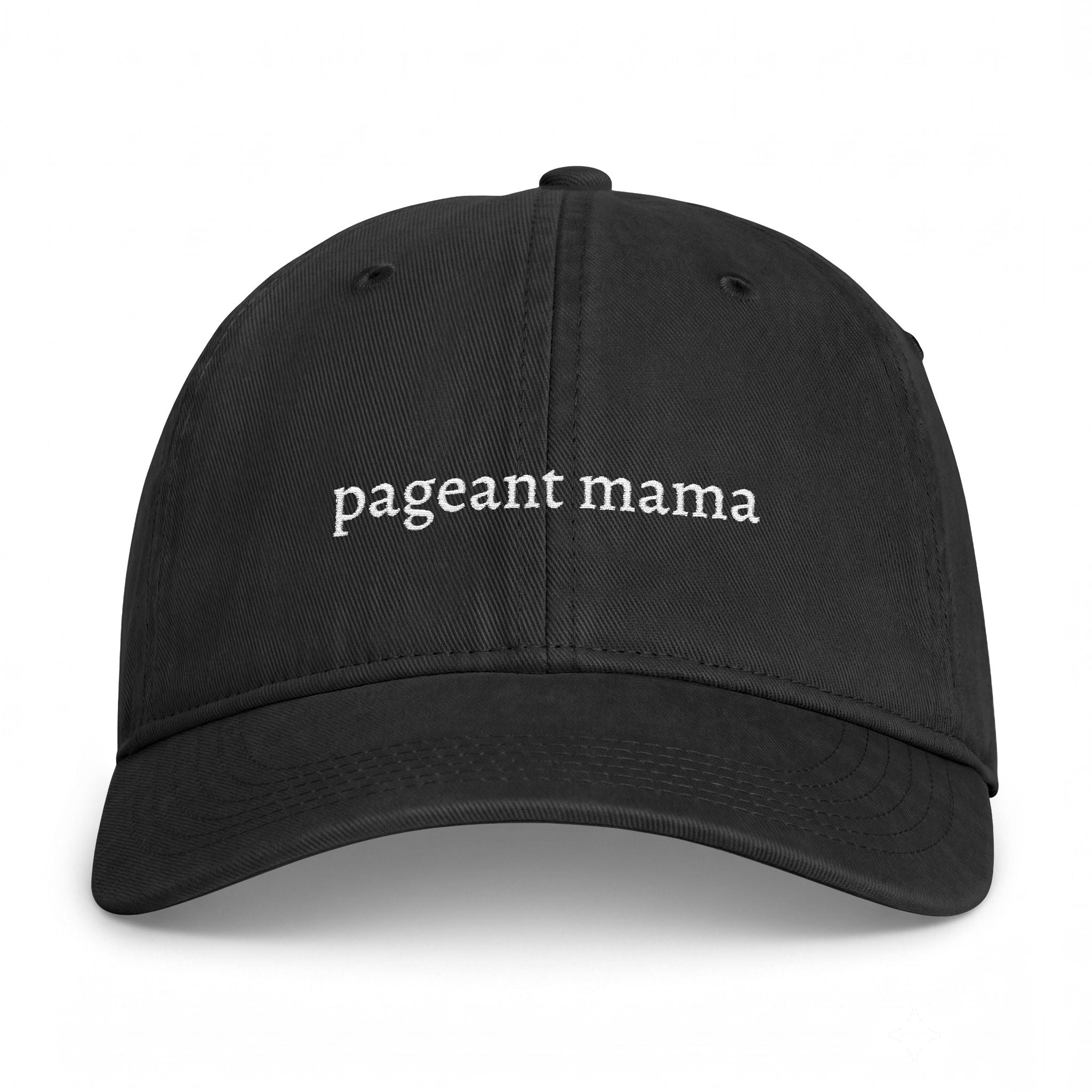pageant mama hat | embroidered baseball cap, mom of contestant, pageant mom accessory